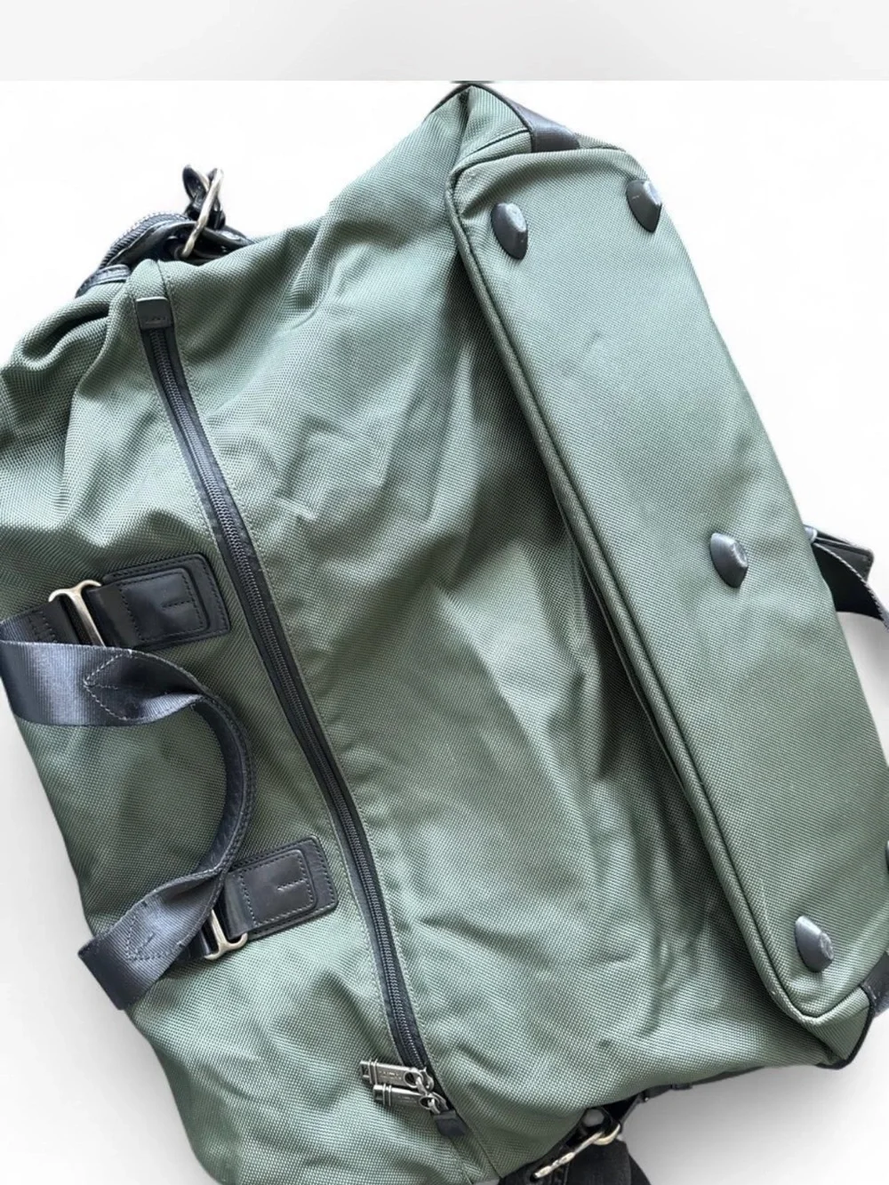 Tumi Alpha Dark Green Travel Bag